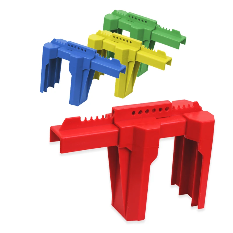 OEM manufacturer Plastic Ball Valve Lockout Devices Suitable for DN8-50 ball valve handle lockout