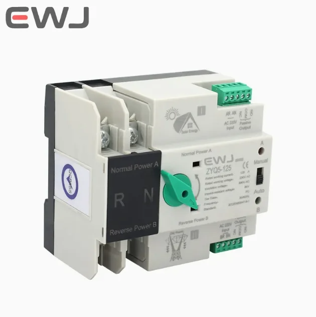 Factory Wholesale 4 Poles Automatic Transfer Switch 250A 1600A 2000A 2500A Electrical Changeover Switch ATS