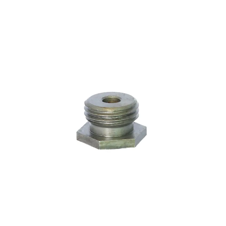 Customized Thread Size High Quality Hexagon Screw Plug With Hole On Mirror