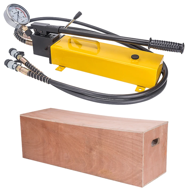 Hot Portable Hydraulic Pump CP-800S Manual Hydraulic Pump Double Circuit Hydraulic Pump