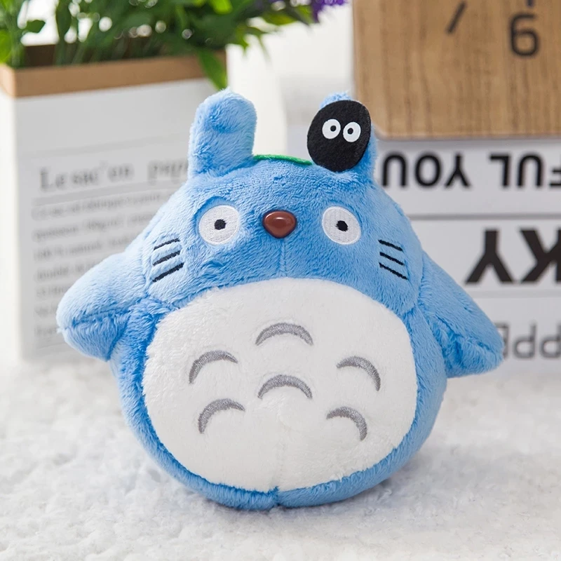 Anime Totoro 20cm Size Classical Cartoon Character Plush Doll My Neighbor Totoro Keychain Kids Toys