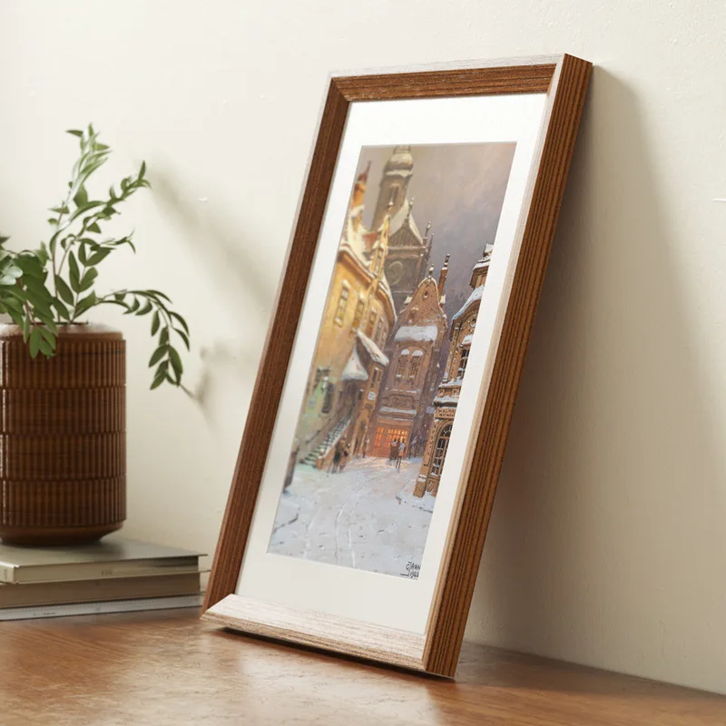 Wholesale High quality Custom Photo Frame  Display Wall Art Decoration Picture Frame Wood Picture Frames Home Decor