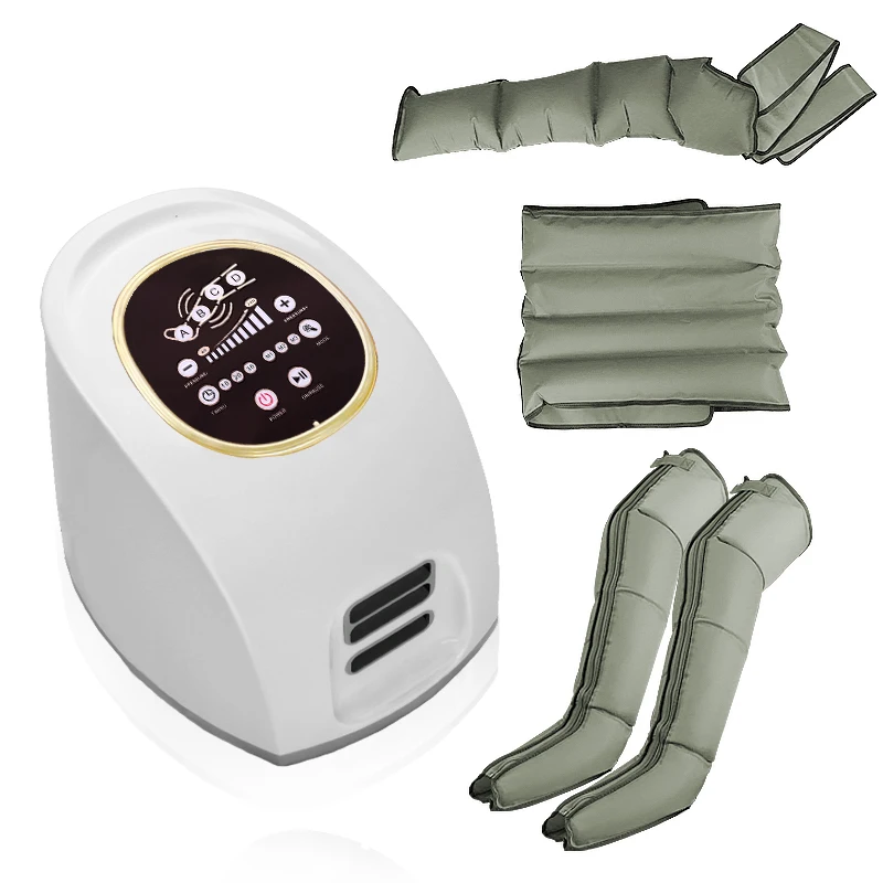 2024 Factory Direct Sale Leg Massager For Circulation Foot Calf Massager For Home Use  Air Compression Leg Wraps Massage Boots