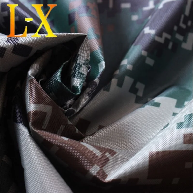 High Quality 600d Pvc Coated Waterproof   Printing Oxford Fabric