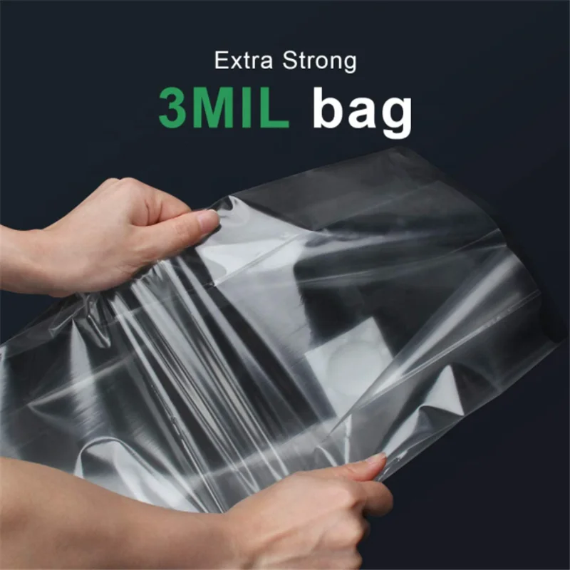 Transparent Polypropylene Mushroom Grow Bag Farm-Mushroom Substrate High Temp Garden Supplies Grow Bags