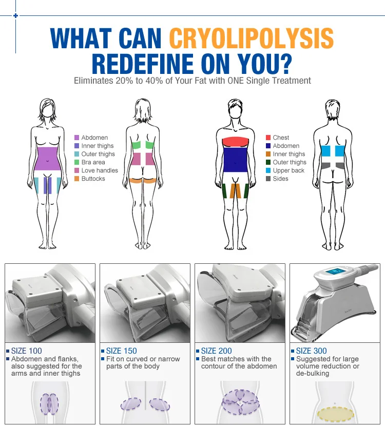 Fat Freezing Machine Fat Removal Loss Reduce Cool Sculpt Cryo T Shock coolslimming Fat Freezing Machine