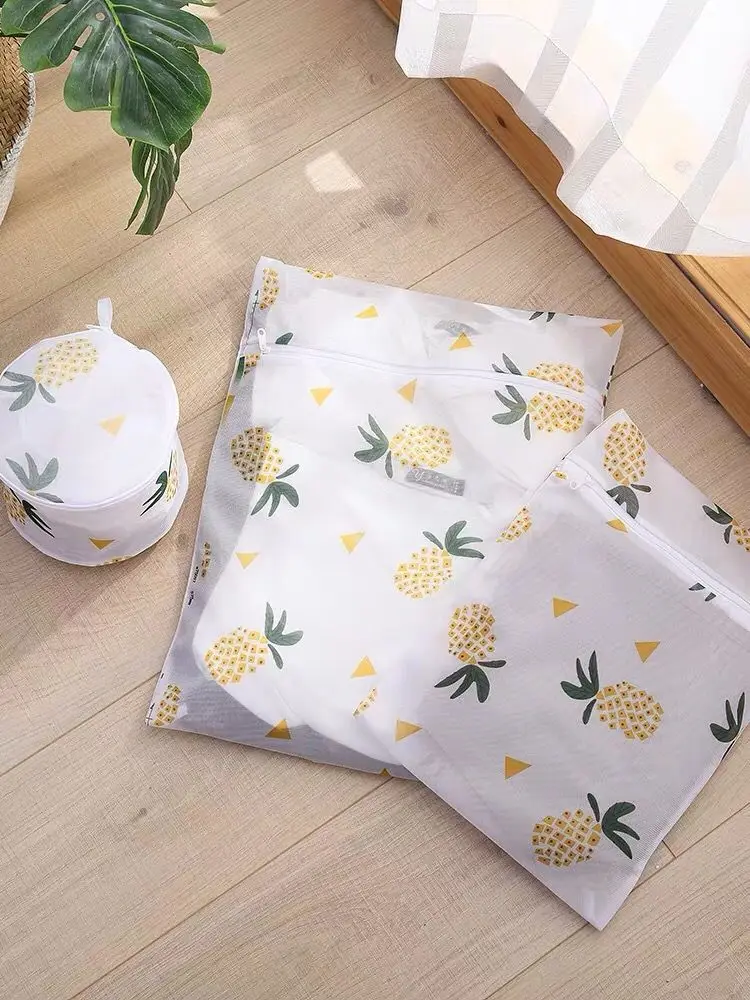 Custom Logo Full Color Overall Sublimation Printing Delicates Mesh Laundry Bag Lingerie Washing Bags