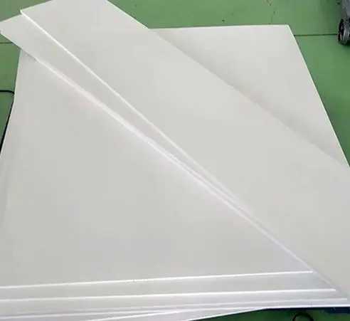 2021 New Design 100% Virgin White Color Ptfe Plastic Sheets Heat Resistant Ptfe Sheet