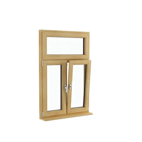 high quality wood clad windows wooden window design casement windows with triple glass