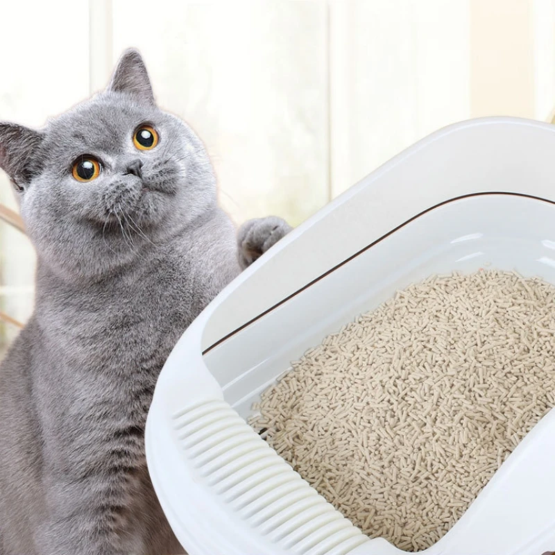 Selected Quality Strong Clumping Plant Mix Cat Litter Biodegradable Fast Absorbent Tofu Cat Litter