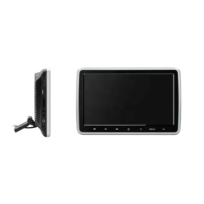 10.1 inch Rear Seat Entertainment DVD Player With AV Input/Output Built-in Speakers IR/FMTransmitter Support Home Use