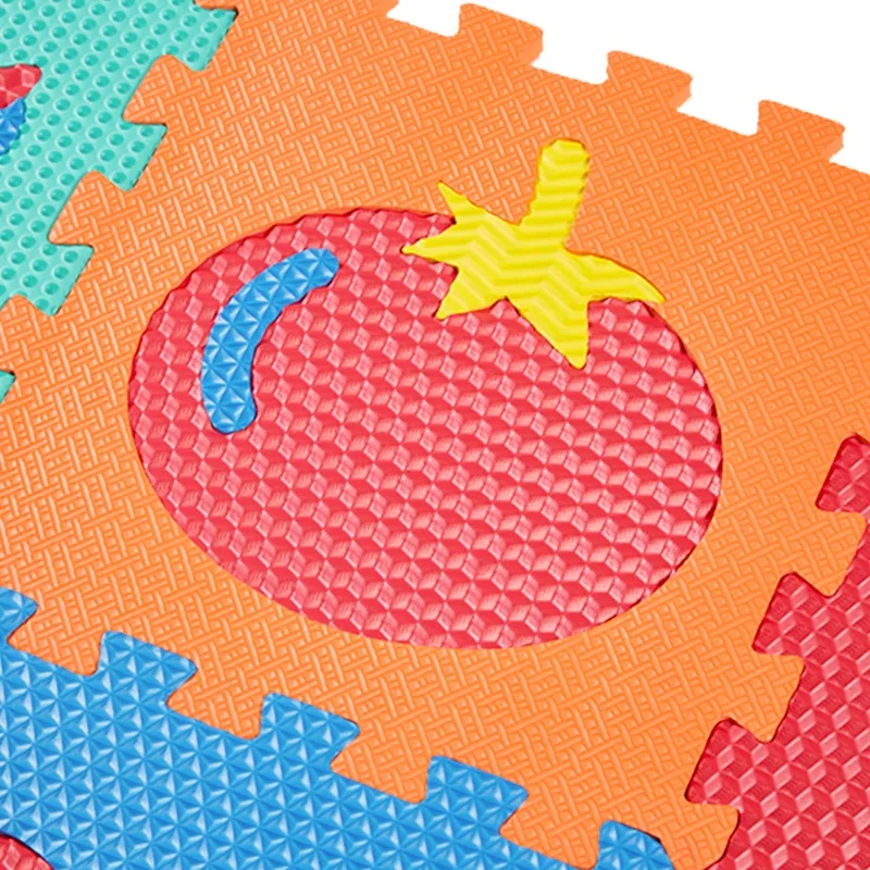 Bestseller Eco Friendly large kids floor mat with interlocking Jigsaw Puzzle babies toys and games EVA MAT