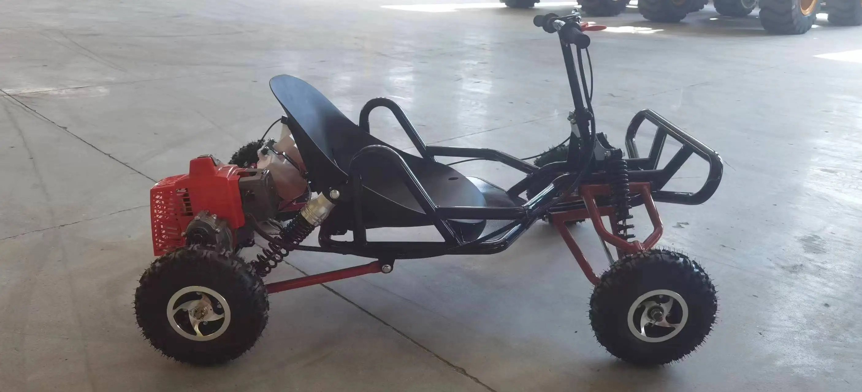 Professional 3 wheel Durable Motor Drive Racing Gas Go kart
