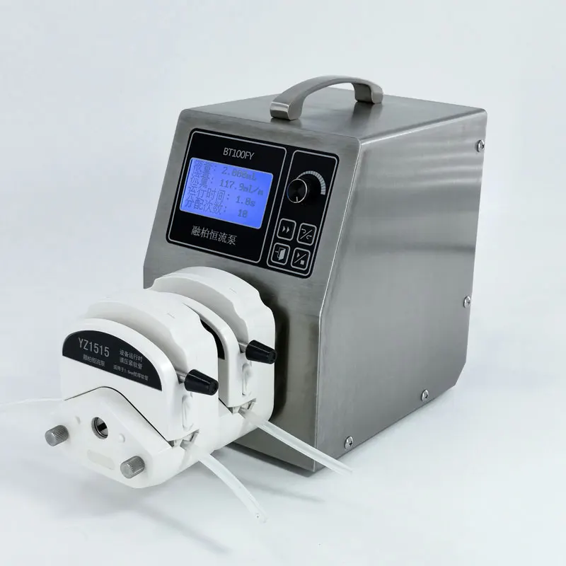 BT100FY distribution peristaltic pump, timing and quantitative filling machine, high-precision sample injection pump, pulse pump