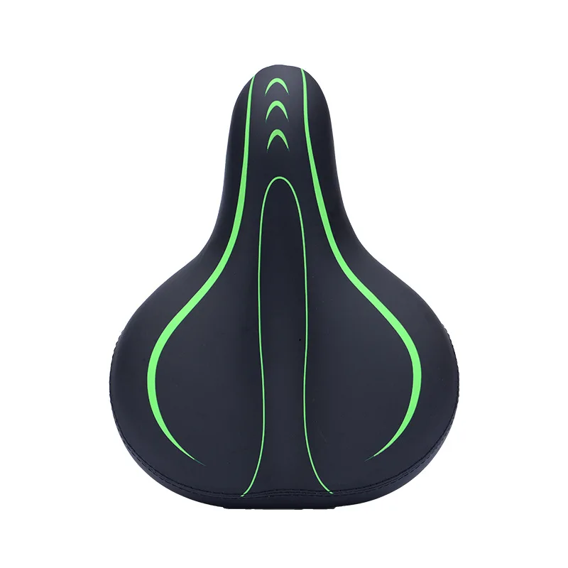 Bicycle Saddle Soft Seat Cover Comfortable Absorbing PU Leather Seat Vintage Bicycle Saddle
