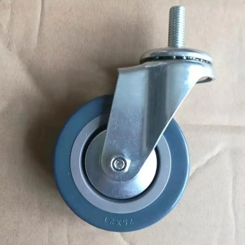 ZR M10 M12 резьбовой стержень 50 65 75 100 125 мм серый резиновый ПВХ винт