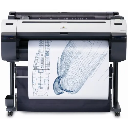 Refurbished plotter printer and cutter for paper for Canon IPF 750