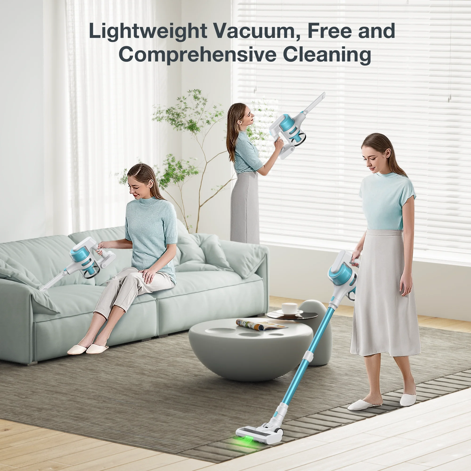 Moosoo S6Mate Vacuum Cleaner Hand Held Vacuum Cleaner Vacuum Cleaner With Water Filter For Carpet Sofa Home