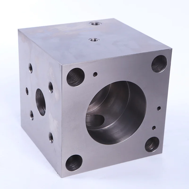 Crane Valve Block Hydraulic Valve Parts Aluminum Alloy Hydraulic Valve Block Hydraulic Oil Block