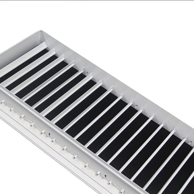 Good quality HVAC ceiling decorative PVC adjustable blades air grille air diffuser