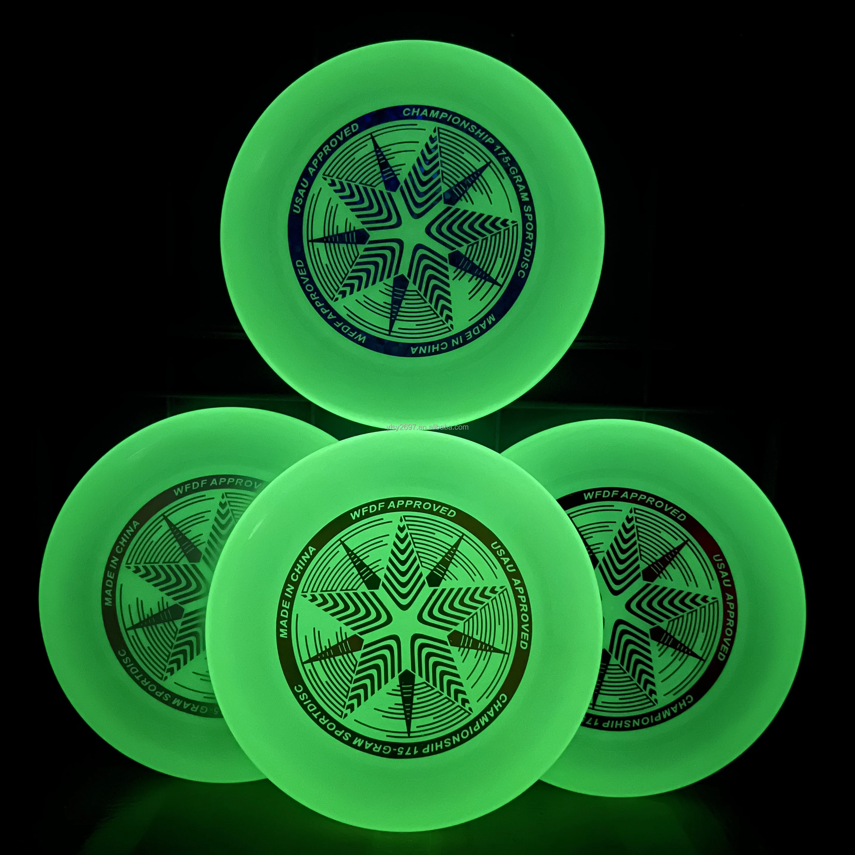 X-UFO Professional Ultimate Frisbeed 175g Glow Frisbeed WFDF Approach Ultimate Flying disc Customized Disc