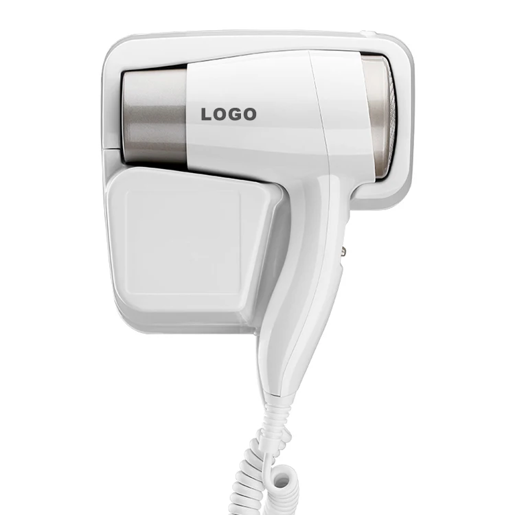 2024 Factory wholesale high-quality electric ABS hotel special wall-mounted electric hair dryer high power