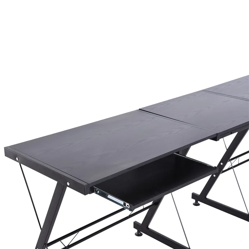 
Laminated Sturdy Office Gaming Computer Desk L Shape Straight Corner Table Laminated Sturdy Office Gaming Computer Desk L Shape Straight Corner Table&nbsp;