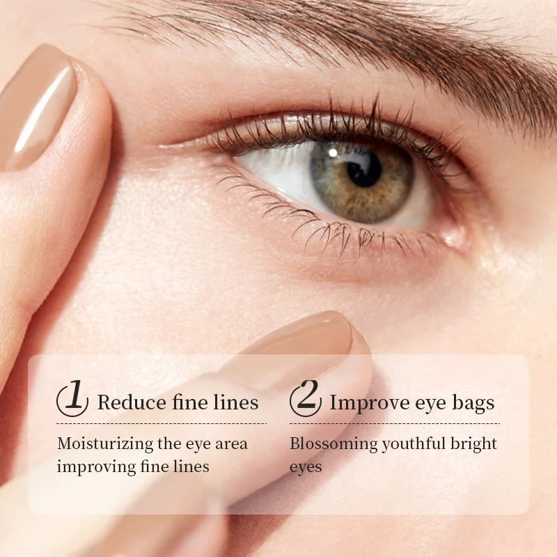Private Label Eye Cream for Dark Circles and Puffiness Anti-Wrinkle Formula with Effective Removal of under Eye Bags