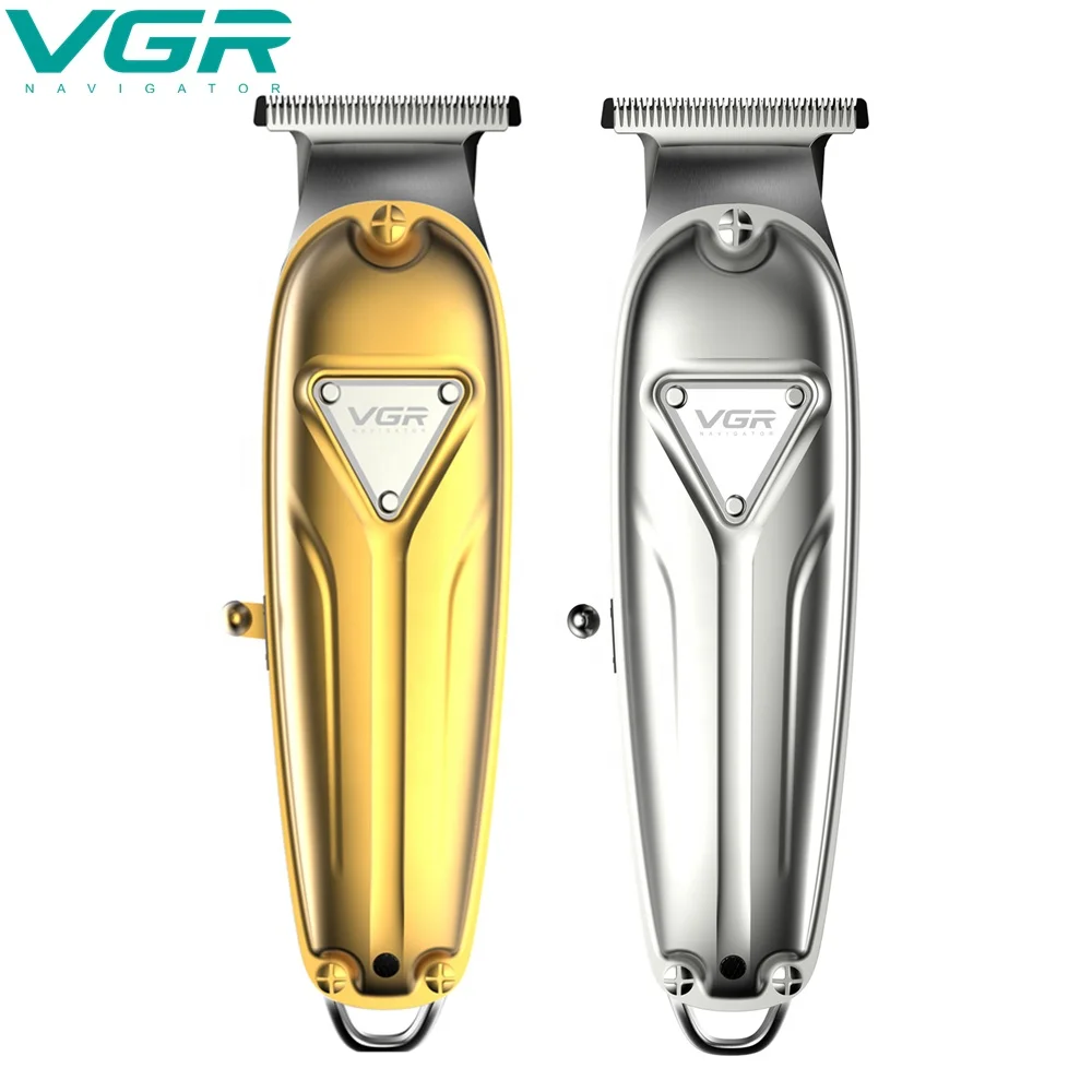  Оригинальные регулируемые мини-машинки для стрижки волос VGR V-056 с низким уровнем шума профессиональные перезаряжаемые