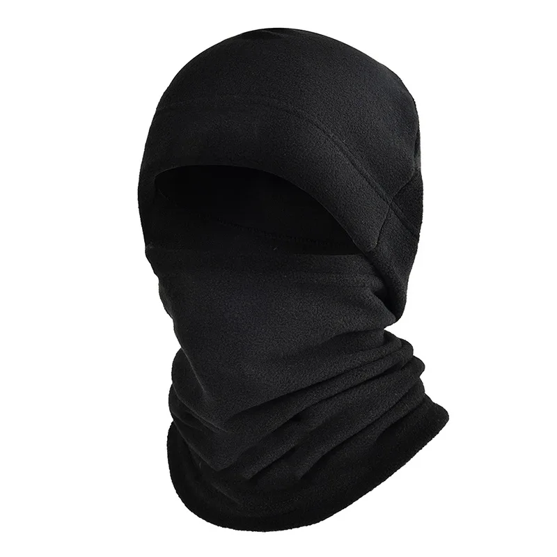 Autumn Winter Multifunctional Sports Neck Cover Plush Cycling Warm Mask Ski Hat Windproof Polar Fleece Outdoor Warm Head Gear