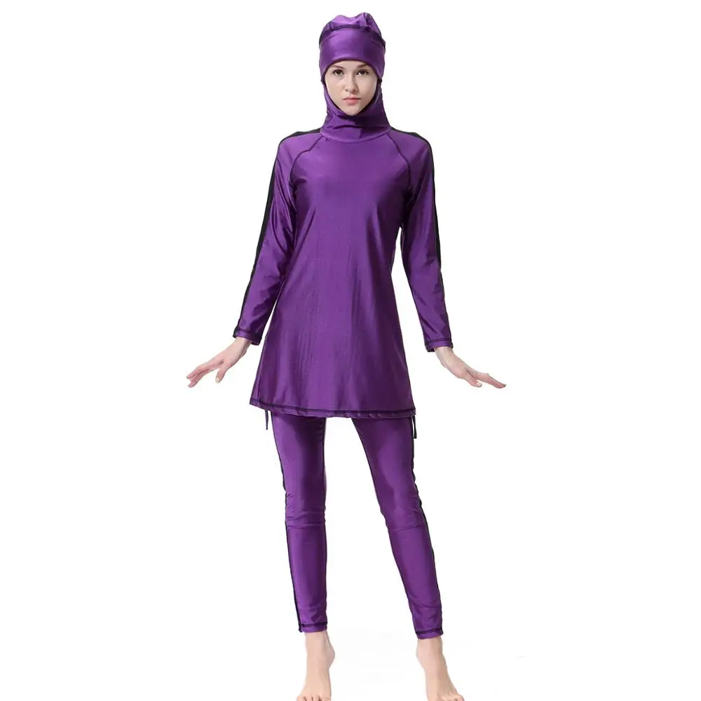 Wholesale Islamic Swimsuit Covered Muslim Women Swimsuit