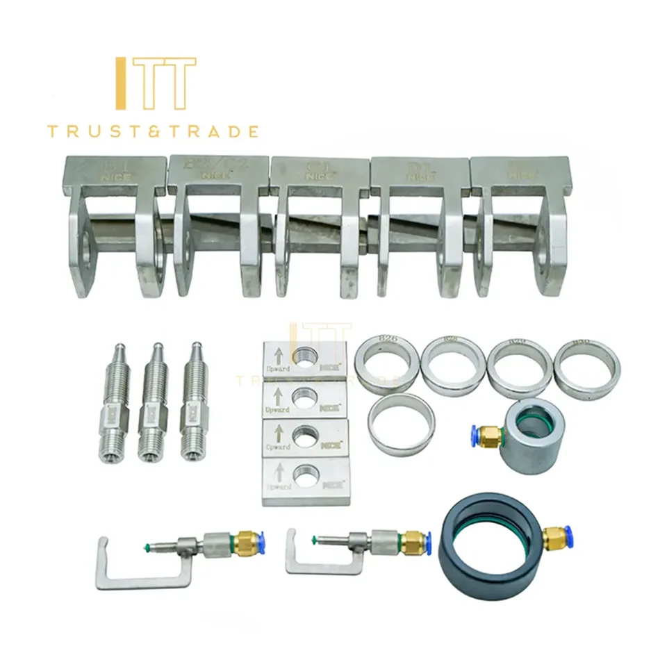 Настраиваемый прочный универсальный держатель инструменты для ремонта инжектора с общей топливной магистралью мульти-крепежные адаптеры