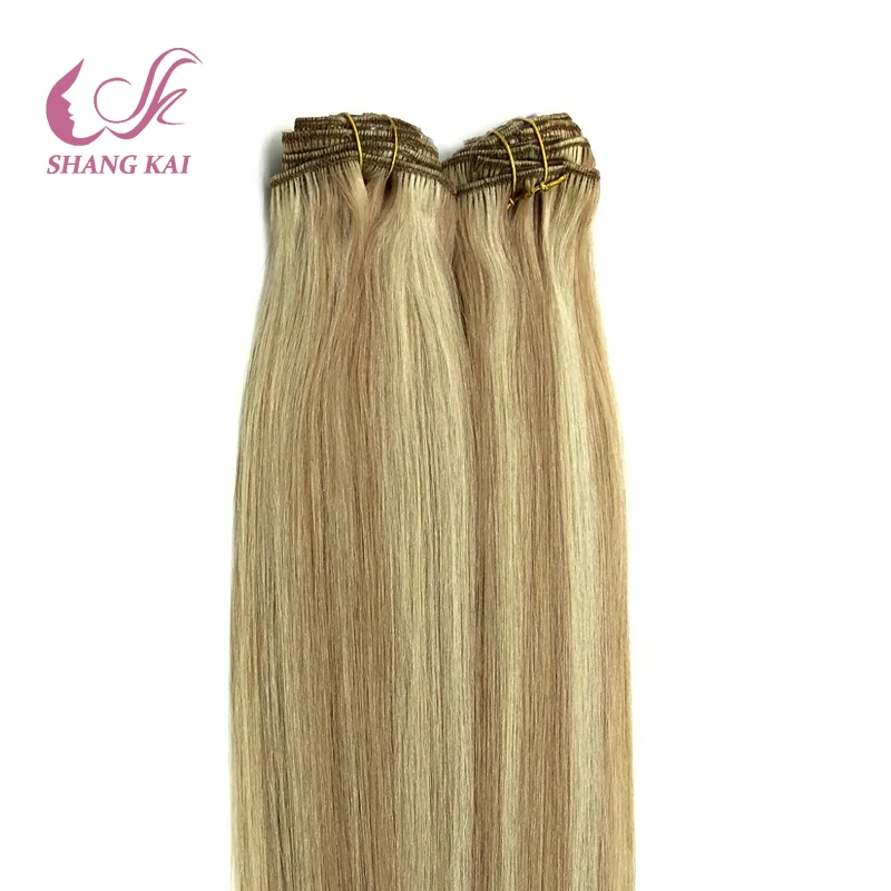 Most Popular Style clips in extensions human hair highlight color hair clip in extensions with hair clips