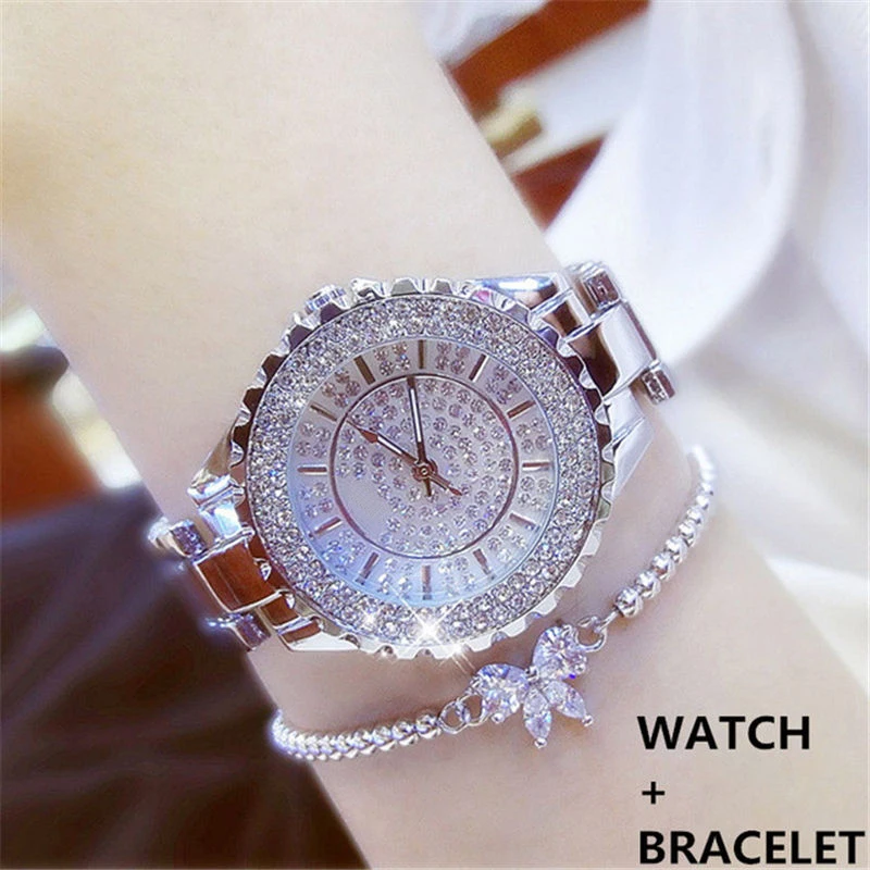 Watches Custom Design Top Brand Luxury Ladies Casual Stainless Steel Charm Watch Waterproof Fashion Wrist For Women