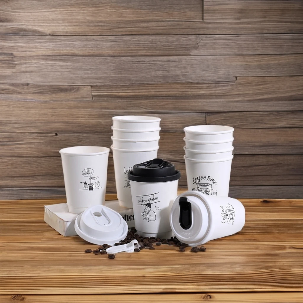 At PACK Coffee Shop Supplies Popular Custom Logo Low MOQ 1L 3L 5L Take Away Coffee Box Dispenser BIB Bags In Coffee Box