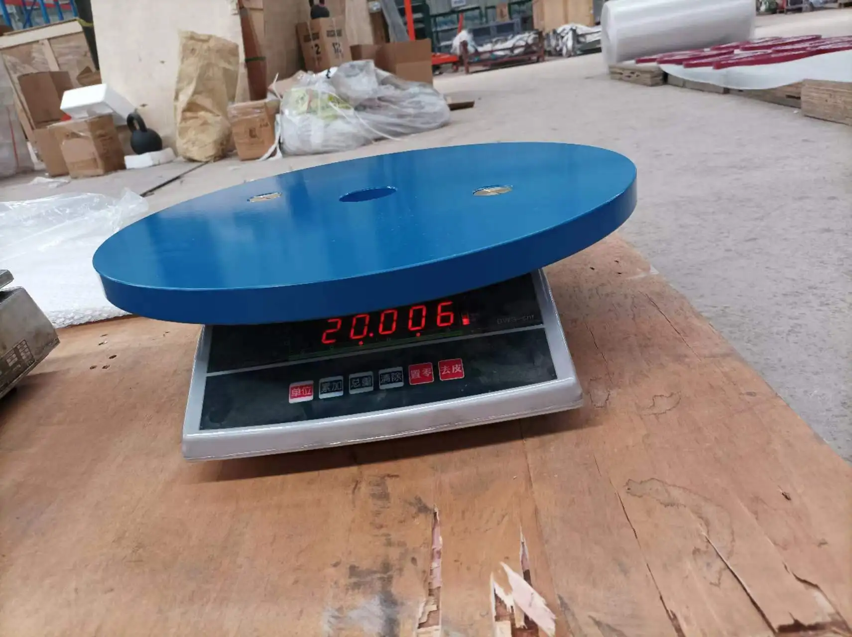 Calibrated steel power lifting barbell weight plates