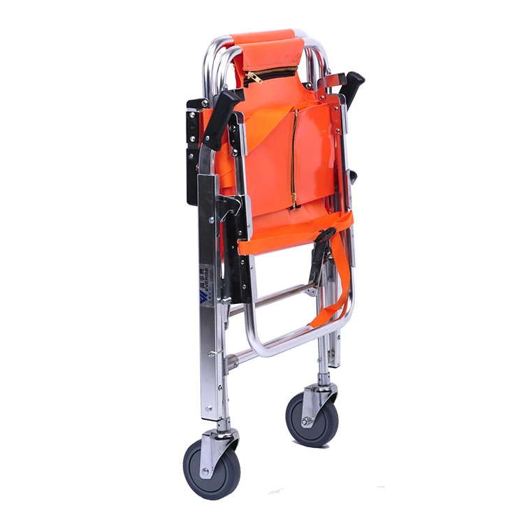 
WSX-G1 Foldable emergency medical stretcher wheel chair for patients, stair rescue patient wheelchair 