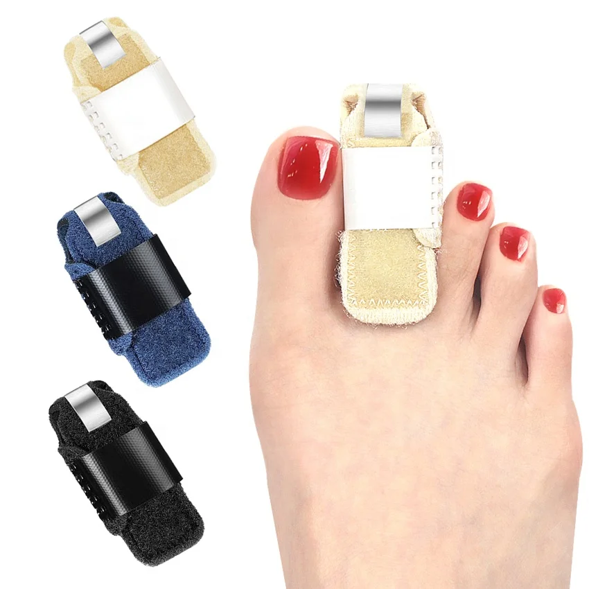 Fingers Braces Sleeve Soft Immobilizer Hand Splint Support Ring Reusable Index Broken Stabilizer Metal Finger Splints Protector