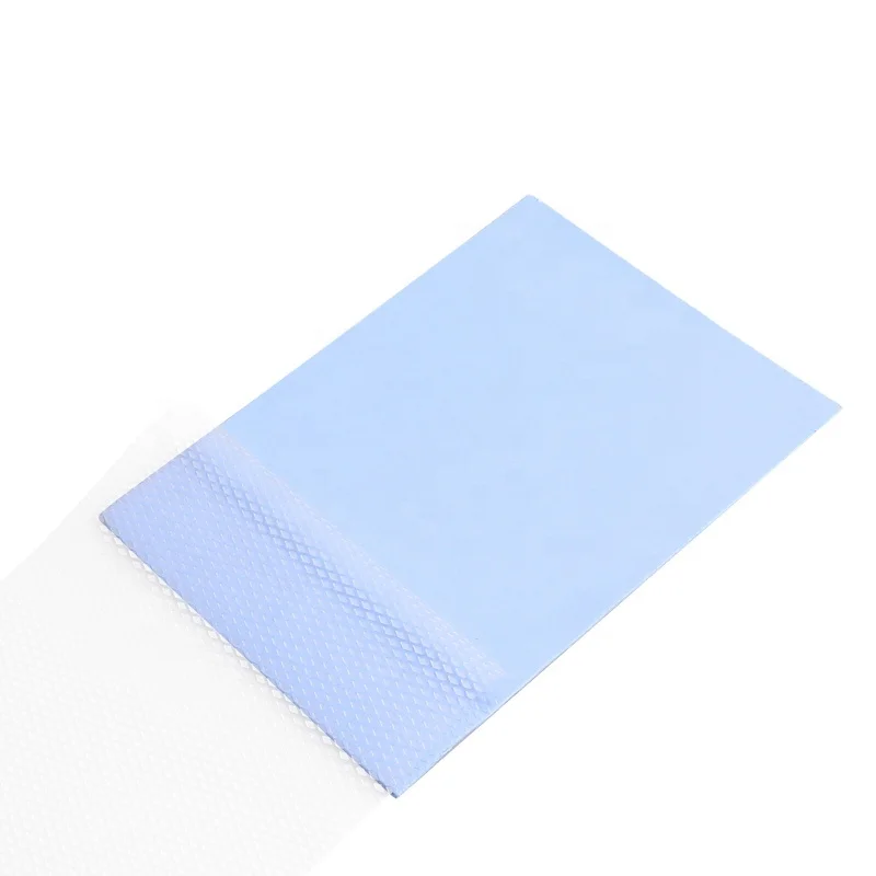 100mm x100mm x 3mm CPU Chip Heatsink Cooling Thermal Conductive Silicone Pad for Graphic Cards Chips
