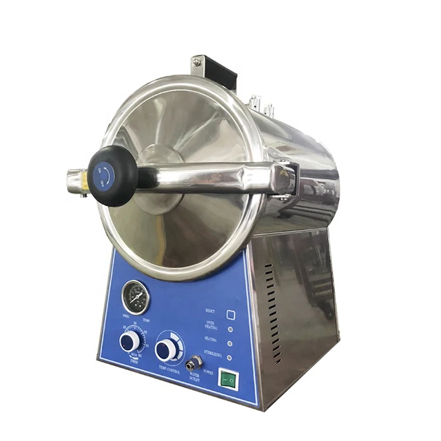16 L Lab table top steam sterilizer medical sterilization for surgical instrument Sterilize bottles using an autoclave device