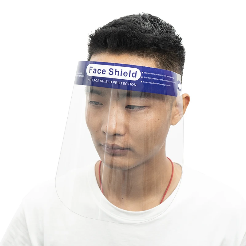 Wholesale Clear Anti Fog Face Shield Windproof Safety Protective