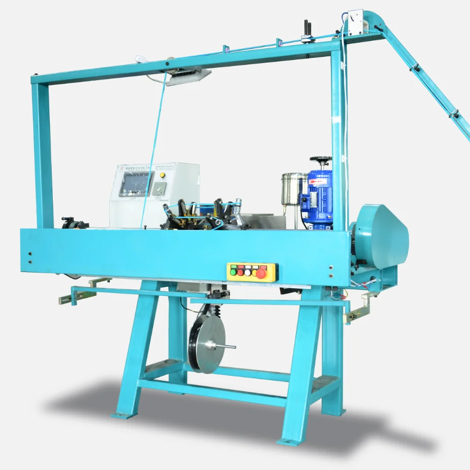 Favourable gift bag ropes tipping machine henghui high quality bag rope plastic ends tipping machine
