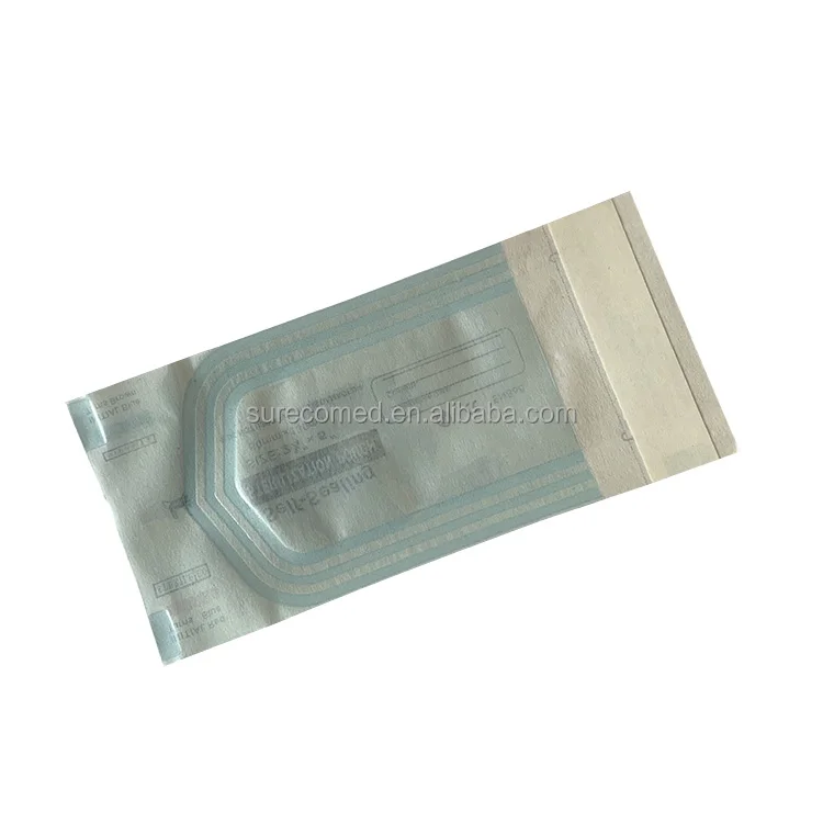 57x130mm Self sealing sterilise pouch for medical and dental packaging