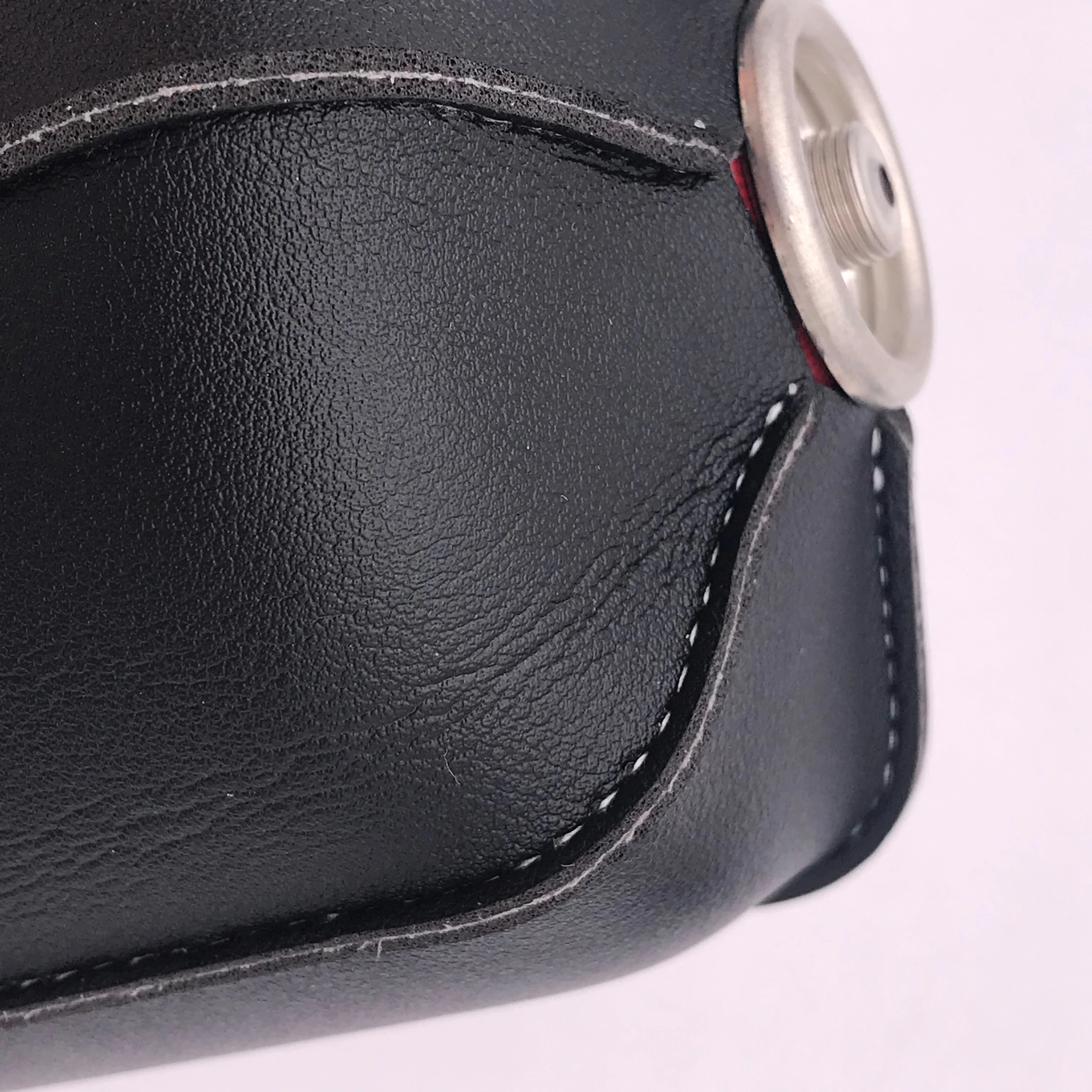 Custom Outdoor Camping Leather 450g Camping Gas Warmer Tank Protective Cover Gas Cylinder Warmer Case