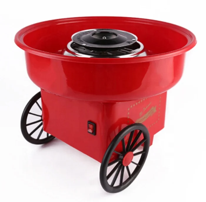Best popular electric cotton candy maker  cart new style mini candy cotton floss maker machine