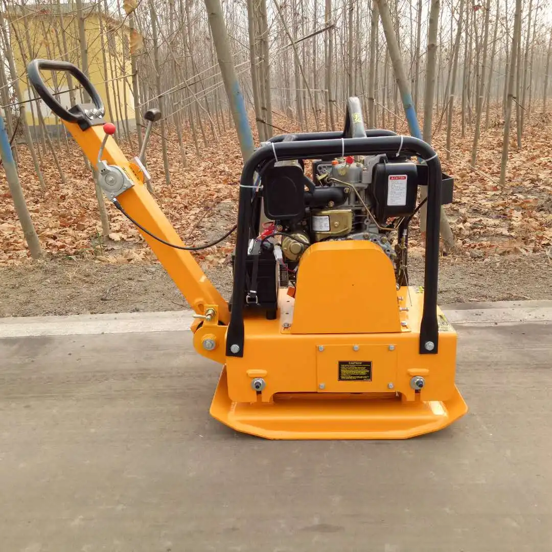 High quality diesel plate rammer from China reversible vibrating plate