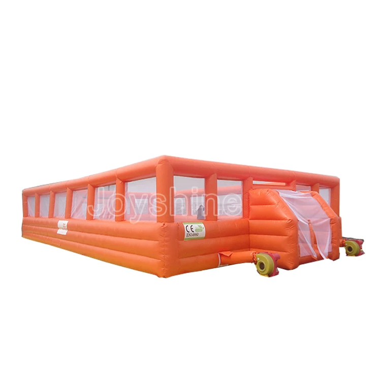 Inflatable Soccer Field Football Pitch Outdoor Sport Bubble Inflatable Soccer Paintball Area