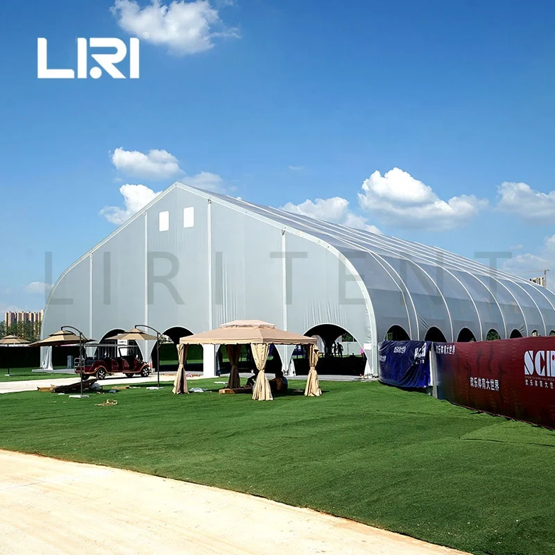 Custom Curve Indoor Football Field Tents for Sports Events Outdoor
