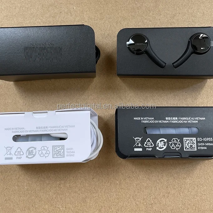 Микро наушники 3 5 мм EO-IG955 гарнитура стерео вкладыши для Samsung S10 S9 S8 S7 S6 AKG громкой