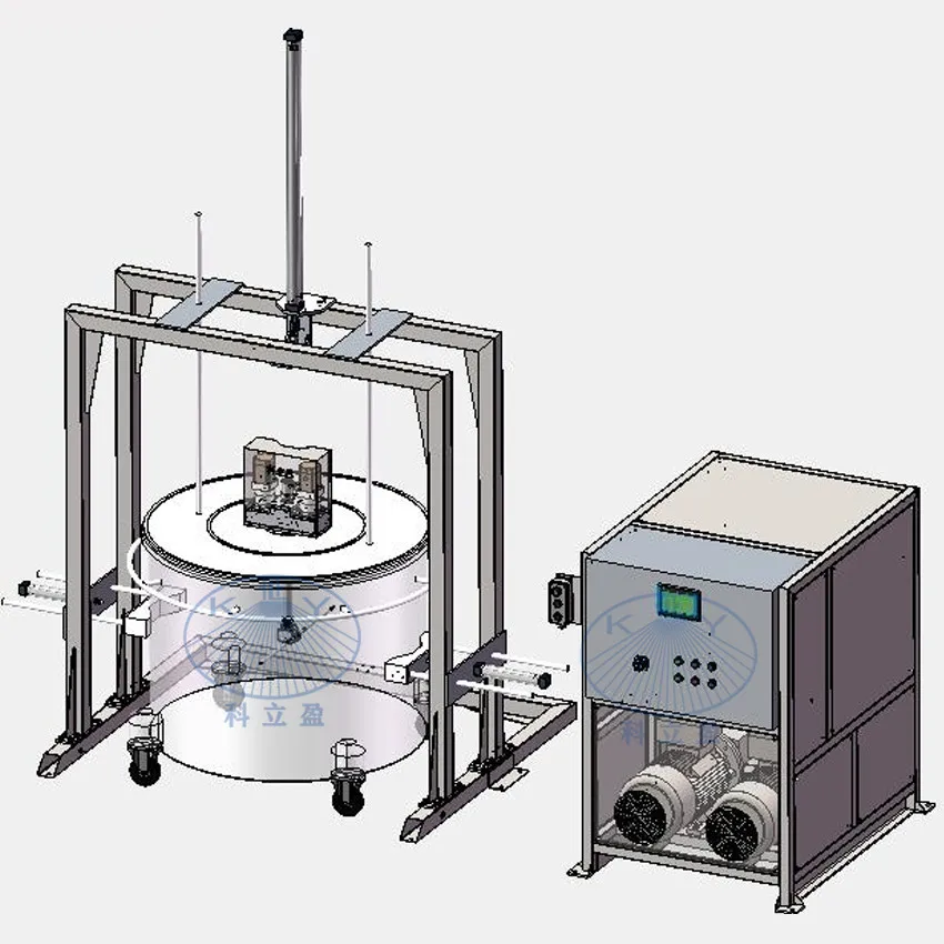 Mobile tank cleaning equipment, automatic cleaning system for mobile vessel, cleaning machine for coating container